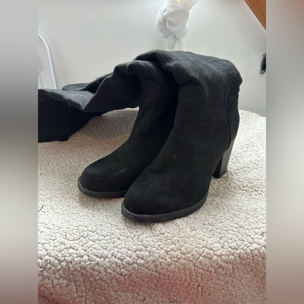 Knee high boots
